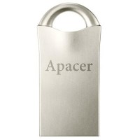 USB флеш накопитель Apacer 8GB AH117 Silver Gold USB 2.0 (AP8GAH117S-1)