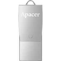USB флеш накопитель Apacer 16GB AH730 Silver USB 2.0 OTG (AP16GAH730S-1)