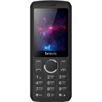 Мобильный телефон Bravis C242 Slim Black