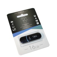 USB Flash Drive 16Gb T&G 012 Shorty series Black, TG012-16GBBK