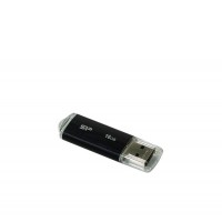 USB Flash Drive 16Gb SILICON POWER Ultima U02 Black (SP016GBUF2U02V1K)