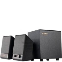 Колонки 2.1 F&D F313U Black / USB / Sub: 4Вт, Sat: 2х1Вт / 20-20000Hz / Sub: МДФ, Sat: пластик / RCA / управление спереди