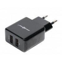 Зарядное устройство Maxxter 2xUSB 5V/2.1A (UC-23A)