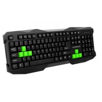 Клавиатура Esperanza EGK101 Green USB (EGK101GUA)