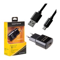 Зарядное устройство Grand-X Quick Charge QС3.0 3.6V-6.5V 3A, 6.5V-9V 2A, 9V-12V 1.5A USB (CH-550B)