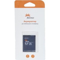 Аккумуляторная батарея Florence Nokia BL-4S 860mA (BL-4S) (FLBL-4S)
