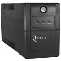ИБП Ritar RTP650L-U (375W) Proxima-L, LED, AVR, 4st, USB, 2xUNIVERSAL socket, 1x12V7Ah, plastik Case