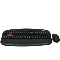 Клавиатура A4tech KX-2810BK/R USB