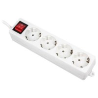 Сетевой фильтр питания Maxxter PS-4GS-15, 4.5м (PS-4GS-15)