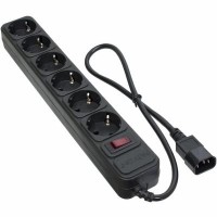 Сетевой фильтр питания PATRON 0.5 m3*1mm2 (SP-1062U) 6 розеток BLACK (EXT-PN-SP-1062U)