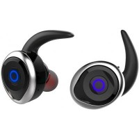 Наушники AWEI T1 Twins Earphones Black-Silver (F_53637)