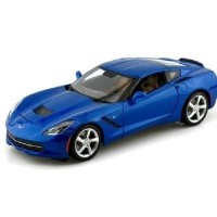 Машина Maisto Corvette Stingray 2014 (1:18) синий (31182 blue)