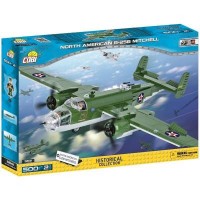 Конструктор Cobi Вторая Мировая Война Самолет B-25 Митчелл, 500 деталей (5902251055417)