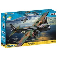 Конструктор Cobi Вторая Мировая Война Самолет Виккерс Веллингтон, 560 деталей (5902251055318)