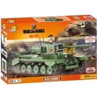 Конструктор Cobi Word Of Tanks A34 Комета, 530 деталей (5902251030148)