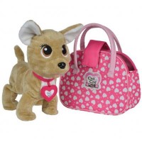 Интерактивная игрушка Chi Chi Love Чихуахуа Хэппи интерактивная с сумочкой 30 см (5893110)