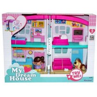 Игровой набор Keenway Кукольный домик с мебелью и фигурками (22066)