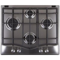 Варочная поверхность VENTOLUX HSF320 CT (X) 3 газовая, 2, механическое, 51.5 х 29 х 5.5 см, нержавеющая сталь