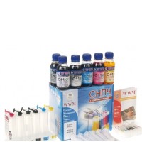 СНПЧ WWM Canon Pixma MG6140/8140, 6х100 г чернил (IS.0122)