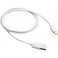 Кабель Canyon USB - USB Type-C 1м, White (CNE-USBC1W)