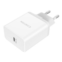 Зарядное устройство Canyon PD 20W/QC3.0 18W WALL Charger with 1-USB A+ 1-USB-C (CNE-CHA20W03)