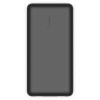 Батарея универсальная Belkin 20000mAh, USB-C, 2*USB-A, 3A, 6" USB-A to USB-C cable, Black (BPB012BTBK)