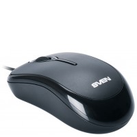 Мышь SVEN RX-165 (black) OPTiC, USB, 1 Wheel, 800cpi