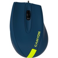 Мышь Canyon CNE-CMS11BY Blue/Yellow USB