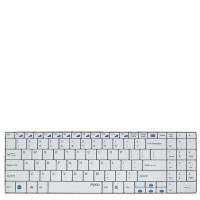 Клавиатура Rapoo E9070 wireless, сверхтонкая, белая