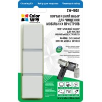 Набор портативный чистящий ColorWay, для мобильных устройств: спрей + нано-салфетка (CW-4803)