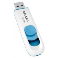 USB Flash Drive 16 Gb A-DATA C008 (AC008-16G-RWE) White