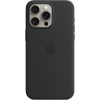 Чехол для мобильного телефона Apple iPhone 15 Pro Max Silicone Case with MagSafe Black (MT1M3ZM/A)