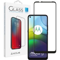 Стекло защитное ACCLAB Full Glue MOTO G9 Power (1283126513244)