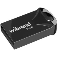 USB флеш накопитель Wibrand 16GB Hawk Black USB 2.0 (WI2.0/HA16M1B)