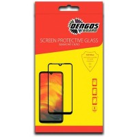Стекло защитное Dengos Full Glue Realme C11 2021 (black) (TGFG-197)