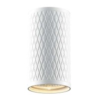 Светильник точечный Videx под лампу GU10 SPF02A накладная белая призма (VL-SPF02A-WP)