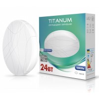 Светильник TITANUM LED 24W 5000K Кривые лени (TLCL-245CL)
