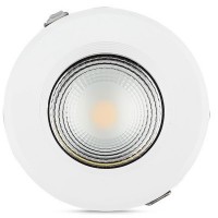 Светильник точечный V-TAC LED 10W, SKU-1272, 230V, 6.4K, 1200Lm (3800157611947)