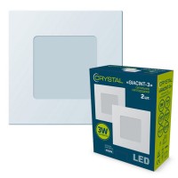 Светильник CRYSTAL GIACINT- 3 4K 2шт. (DNL-005)