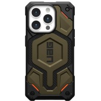 Чехол для мобильного телефона UAG Apple iPhone 15 Pro Monarch Pro Magsafe, Kevlar Elemental Green (11422111397B)