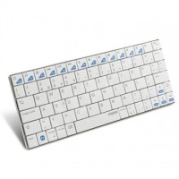 Клавиатура Rapoo E6100 bluetooth, сверхтонкая для iPad, белая