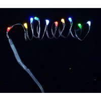 Гирлянда YES! Fun LED 10 ламп, RGB 0,55 м (801099)