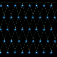 Гирлянда Jumi Сетка 100 LED, 1x1 м, голубой (5900410537583)