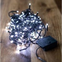 Гирлянда BPNY White 160 LED, 10М, 8 функций, 220V, 9.6W (102950)