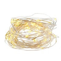 Гирлянда Chomik Гірлянда-струна 6,2 м, 60 LED теплий білий, 3АА батар., ІР44 (5900779802650)