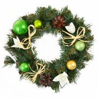 Рождественский венок YES! Fun с украшением Карамелька 24см (904202)