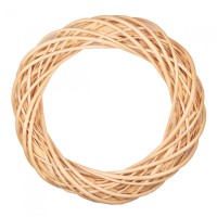 Рождественский венок YES! Fun натуральный ротанговый, 40 см (974234)