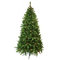 Искусственная елка Triumph Tree Empress с шишками зеленая 2,15 м (756770880174)