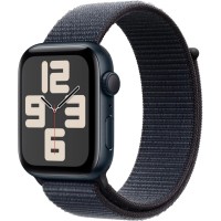 Смарт-часы Apple Watch SE 2024 GPS 40mm Midnight Aluminium Case with Ink Sport Loop (MXEA3QH/A)