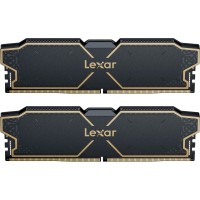 Модуль памяти для компьютера DDR5 32GB (2x16GB) 6000 MHz Thor Black Lexar (LD5U16G60C38LG-RGD)